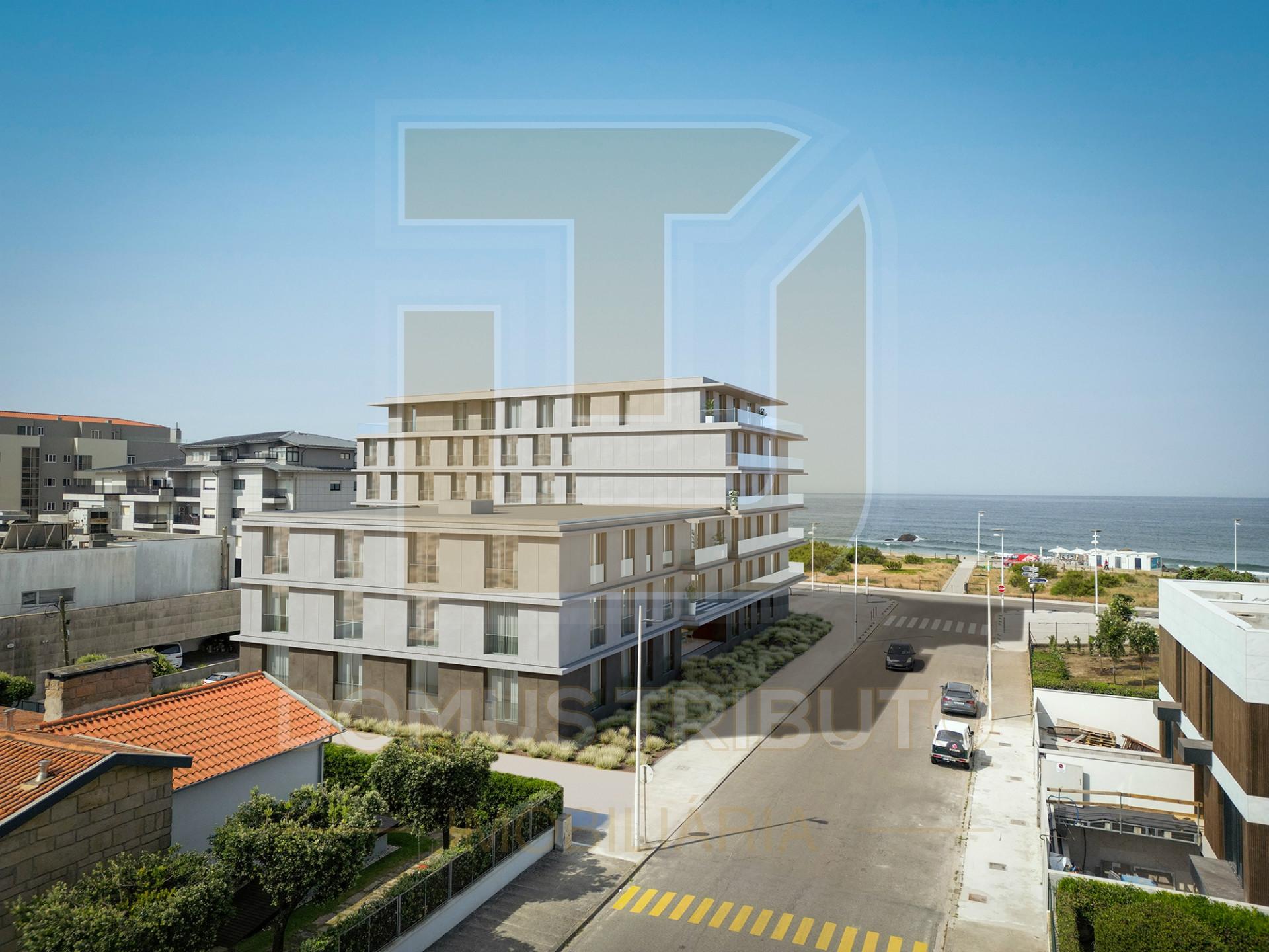 Apartamento T1 de Luxo na Primeira Linha de Mar, Vila do Conde