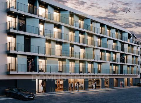 Apartamento T0 com Varanda, em construção, Asprela, Paranhos