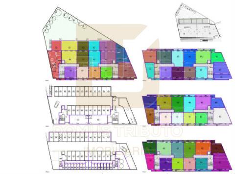 Apartamento T0 com Varanda, em construção, Asprela, Paranhos
