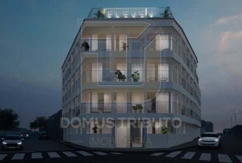 Apartamento T2 em construção, com Box junto ao Colégio Efanor, Matosinhos