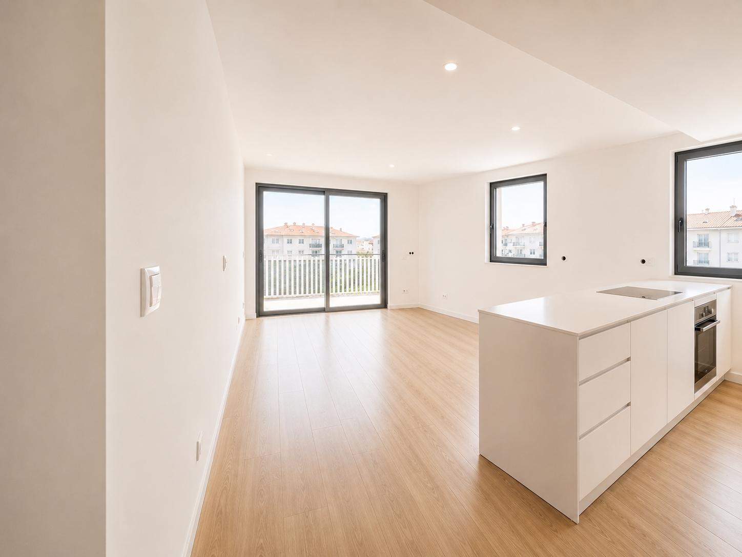 Apartamento T2 em construção, com Box junto ao Colégio Efanor, Matosinhos