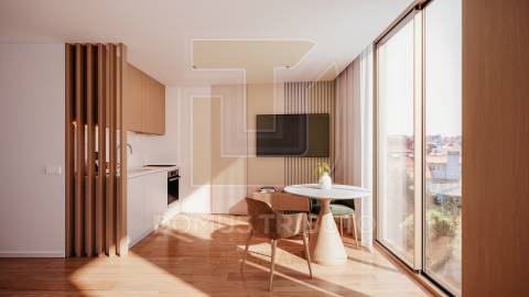 Apartamento T0 em Construção, Matosinhos Centro