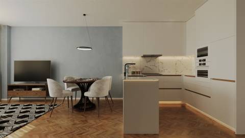 Apartamento T2 renovado na Rua de Santa Catarina — uma oportunidade para viver ou investir no centro