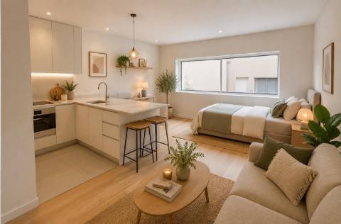 Apartamento T0 | Novo | Brito Capelo, Matosinhos - Exclusivo Domus Tributo Imobiliária