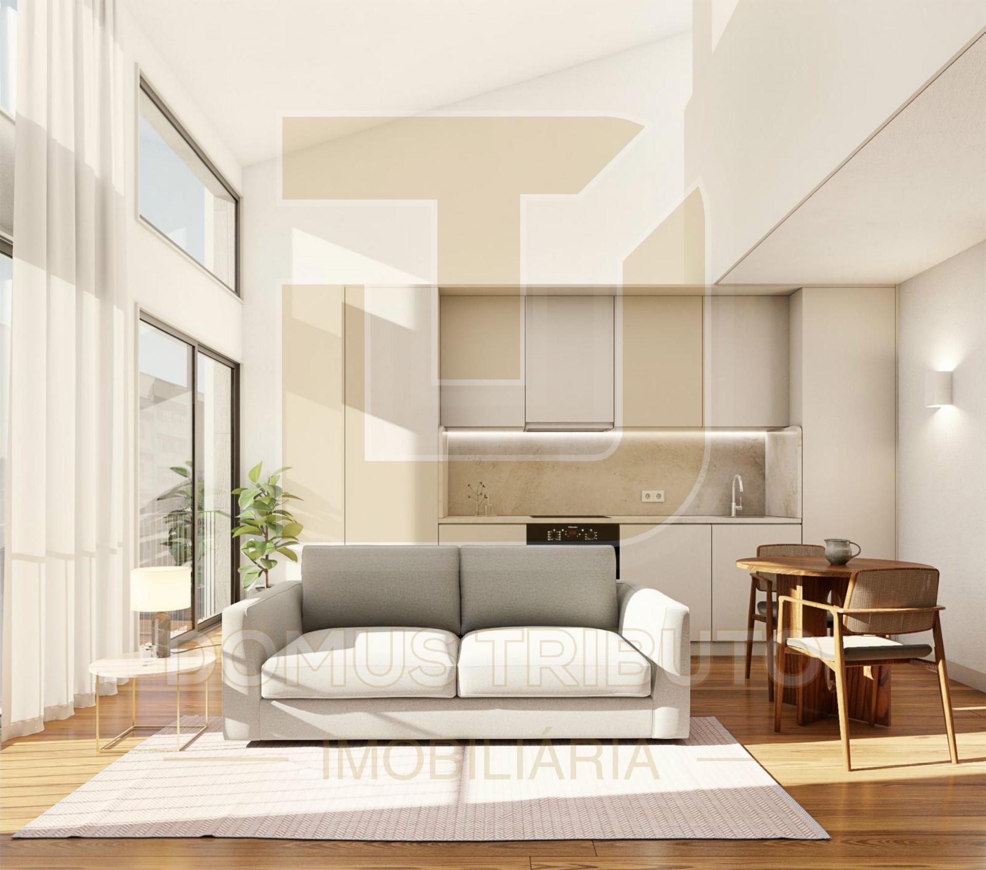 Apartamento T1 Duplex, em Construção - Brito Capelo, Matosinhos