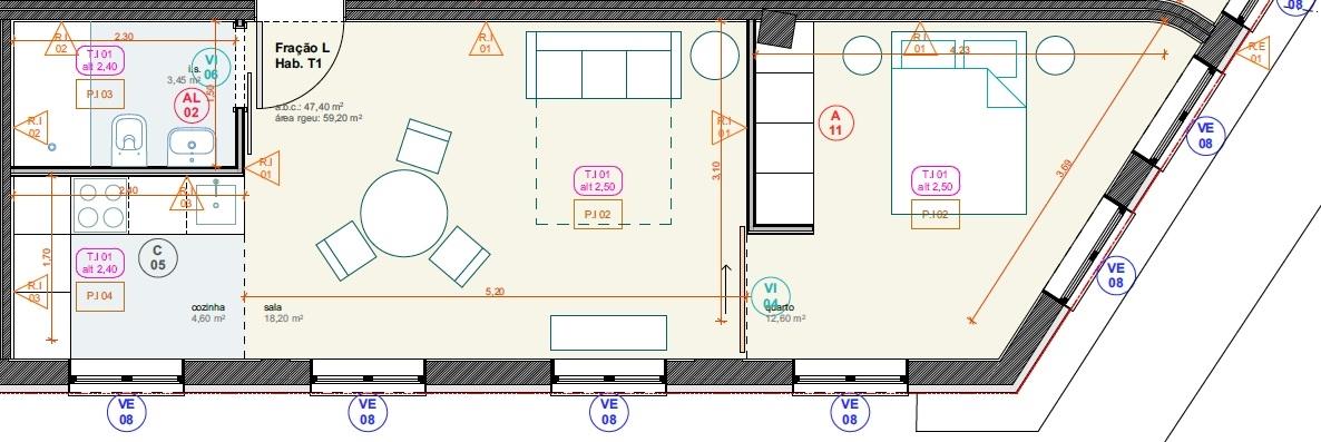 Apartamento T1 na Rua da Formosa | Viver no Centro Histórico do Porto