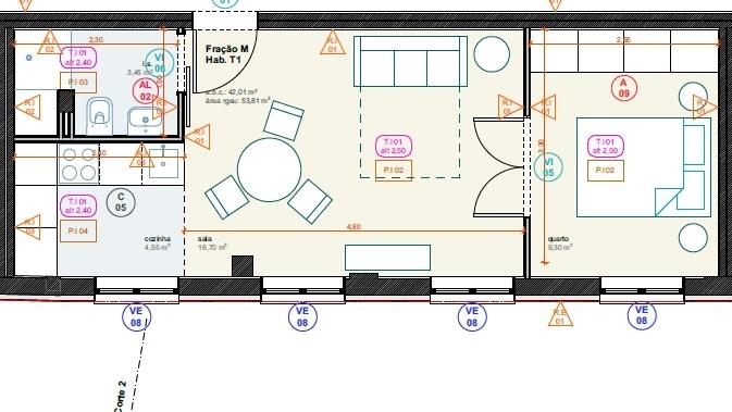 Apartamento T1 na Rua da Formosa | No Coração da Baixa do Porto