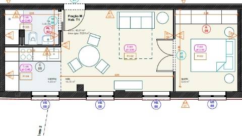 Apartamento T1 na Rua da Formosa | No Coração da Baixa do Porto