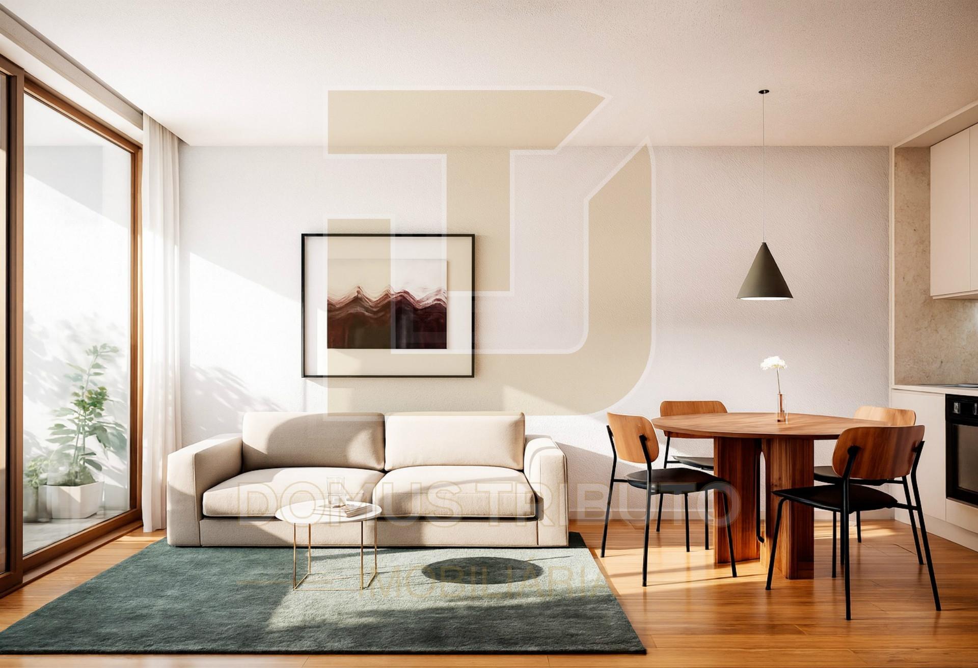 Apartamento T1 Novo com Varanda junto à Praia e Metro | Matosinhos Sul