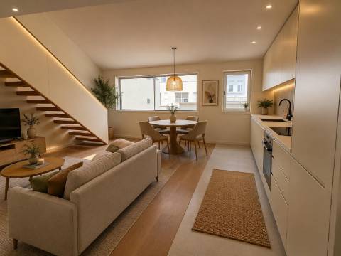 Apartamento T1 Duplex Mezanino com Varanda | Brito Capelo, Matosinhos