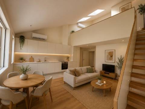Apartamento T1 Duplex Mezanino com Varanda | Brito Capelo, Matosinhos
