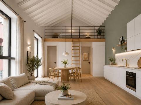 Apartamento T1+1 Duplex com Terraço | Brito Capelo, Matosinhos
