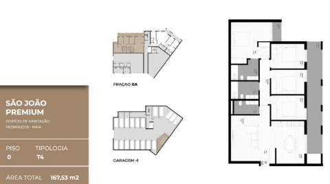 Apartamento T4 em Construção com Varanda/Terraço Próximo do Polo Universitário | Pedrouços