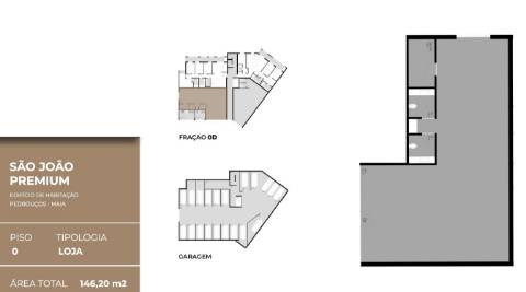 Loja em Construção com 146 m² | Pedrouços, Maia