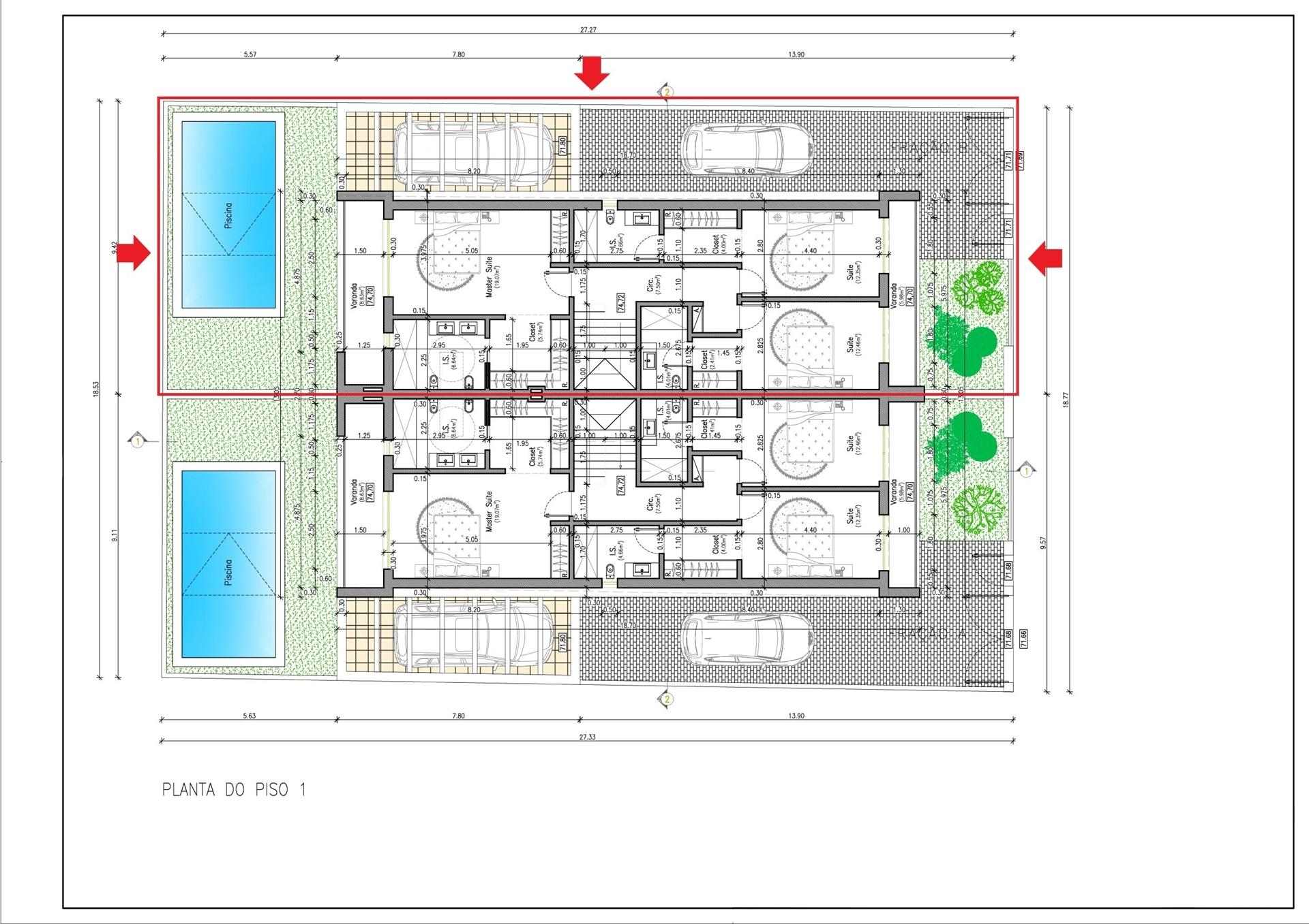 Moradia Geminada T4 Nova com Piscina e 3 Suítes em Redondos | Fernão Ferro