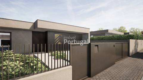 MORADIAS TÉRREAS T4  DE LUXO COM PISCINA - SOUTELO