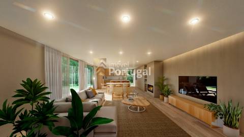 MORADIAS TÉRREAS T4  DE LUXO COM PISCINA - SOUTELO