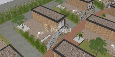 Oportunidade - Aldeamento Turístico - Projeto Aprovado - 10 Bungalows com 2 piscinas