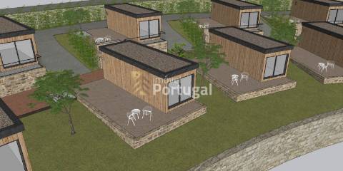 Oportunidade - Aldeamento Turístico - Projeto Aprovado - 10 Bungalows com 2 piscinas