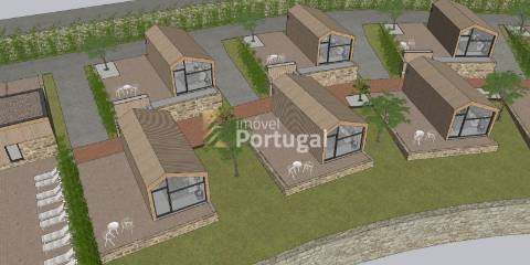 Oportunidade - Aldeamento Turístico - Projeto Aprovado - 10 Bungalows com 2 piscinas