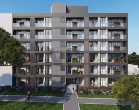 T2 NOVO c/ Terraço (77m²) -  Águas Santas, Maia  (Em construção)