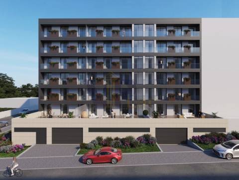 T2+1 NOVO - com varanda e Lugar de Garagem -  Águas Santas, Maia  (Em construção)