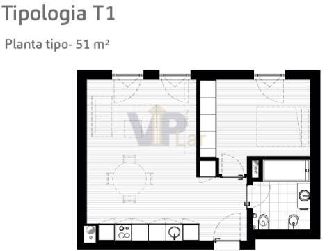 Apartamento T0 Venda em Paranhos,Porto