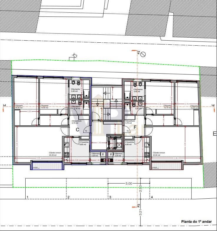 Terreno pronto a construir (10 frações) - Areosa, Rio Tinto