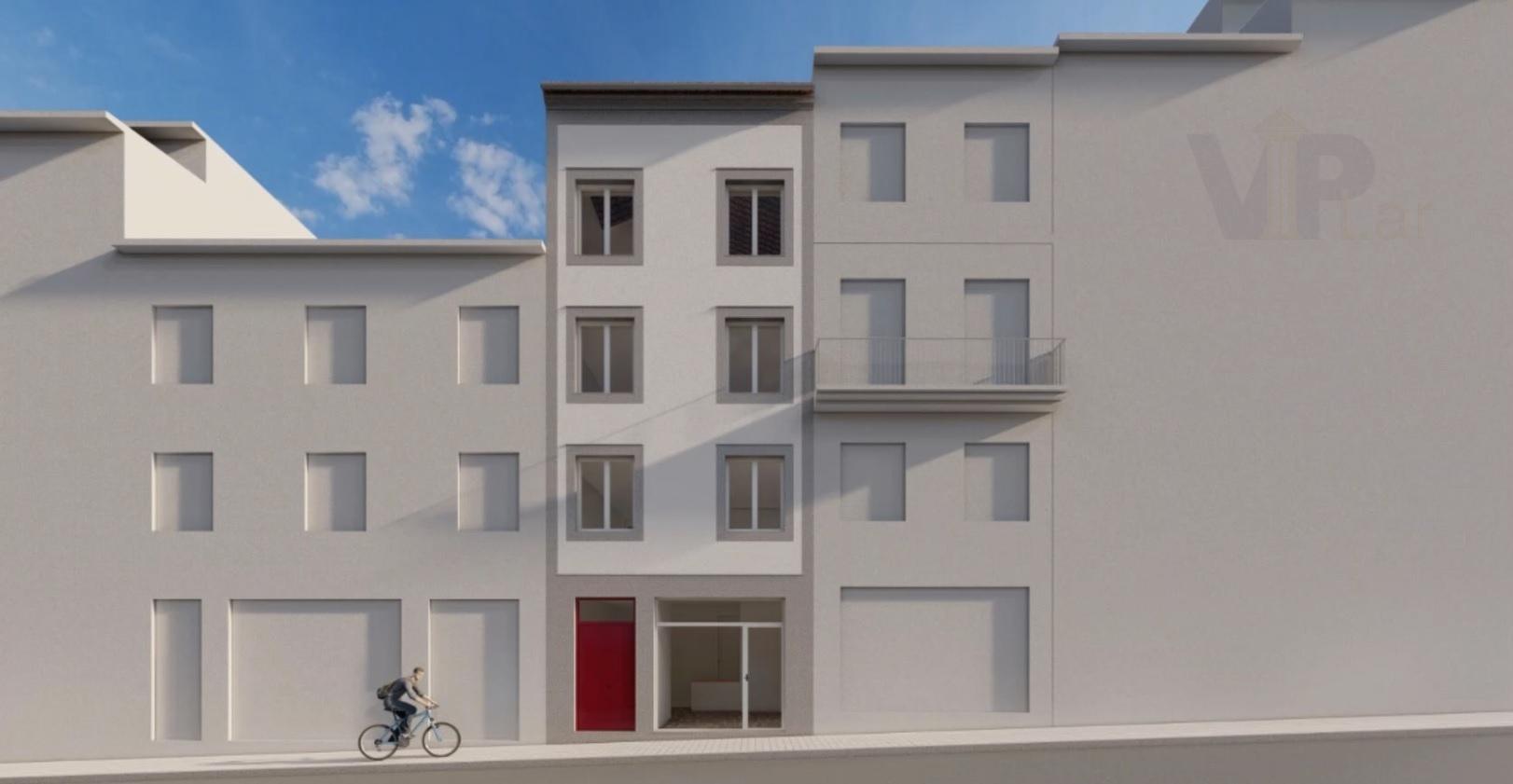 Terreno com Projeto para Edifício de 5 pisos (8 frações) – no Centro do Porto  Ref: 3294-P  Terreno