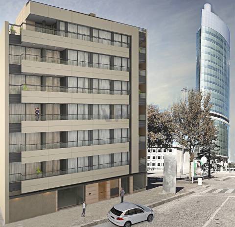 T3 NOVO varanda ou Terraço e c/ 2 lug. garagem – no Centro da Maia
