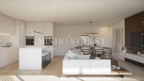Apartamento T3 c/ AC, Lugar de Garagem e Elevador - Hospital Privado Braga