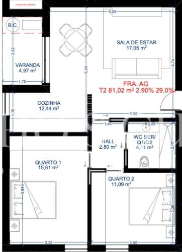Apartamento T2 Venda em Brufe,Vila Nova de Famalicão