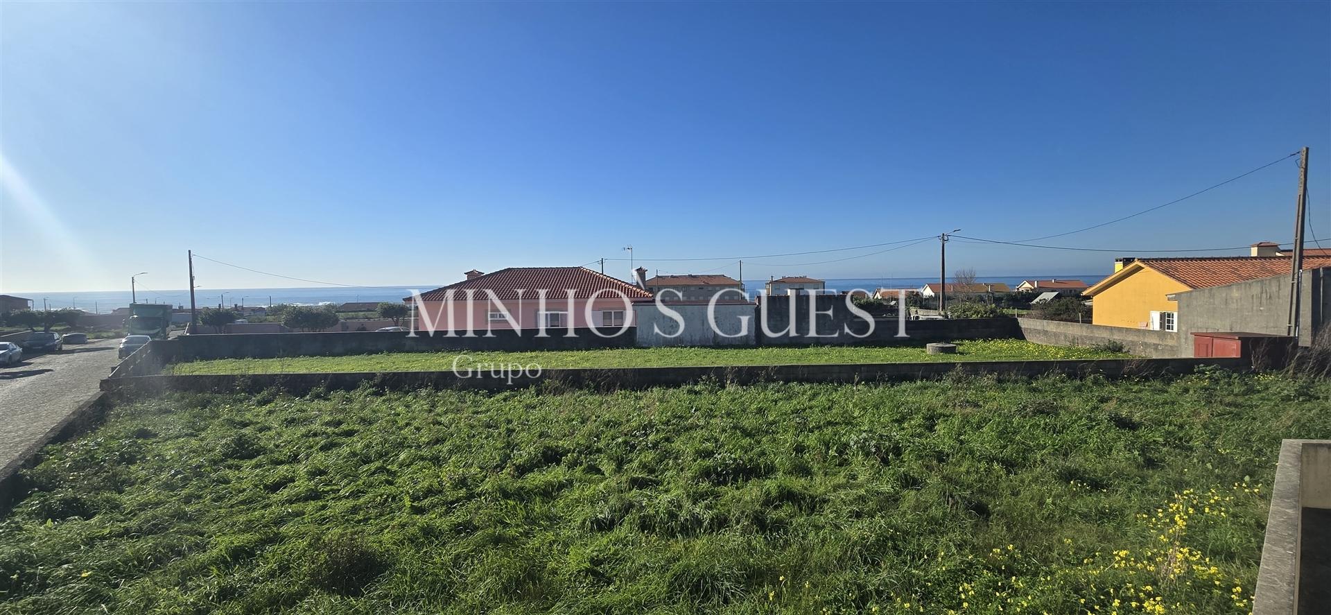 Lote de Terreno (557m2) p/ Construção de Moradia c/ vista Mar - Vila Chã, Vila do Conde