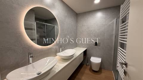 Apartamento T2 (Novo) c/ AC Bosch - Braga Centro