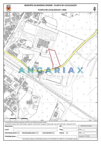 ANG1304 - Terreno para Construção à Venda em Marinha Grande