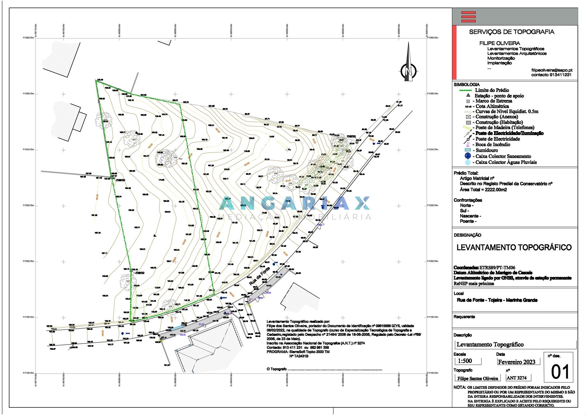 ANG1304 - Terreno para Construção à Venda em Marinha Grande