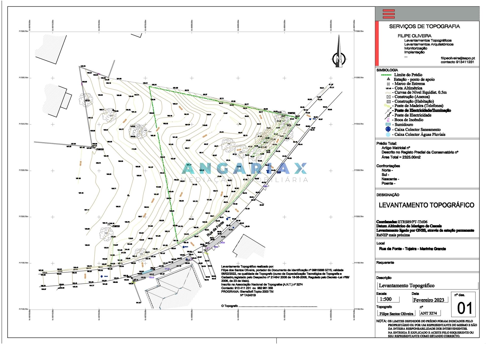 ANG1305 - Terreno para Construção para Venda em Marinha Grande