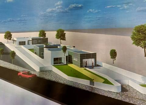 Terreno/ Projeto aprovado / Barreiros / Leiria