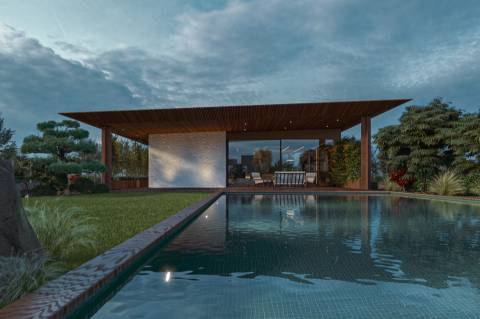 Imóvel de luxo / Moradia T3 + Casa Apoio T2 / Em Construção / Piscina / Pombal
