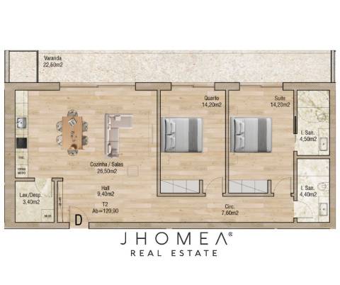 Apartamento T2 | VALLEY PLACE – Forca, Aveiro