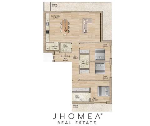 Apartamento T3 | VALLEY PLACE – Forca, Aveiro