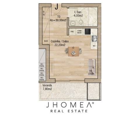 Apartamento T0 | VALLEY PLACE – Forca, Aveiro