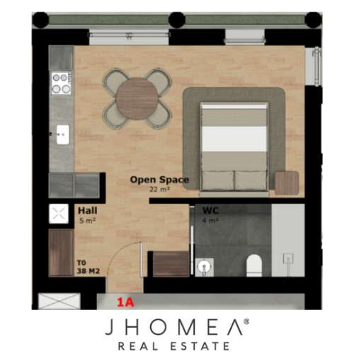 Apartamento T0 | VACIVUS – Rio Tinto, Porto