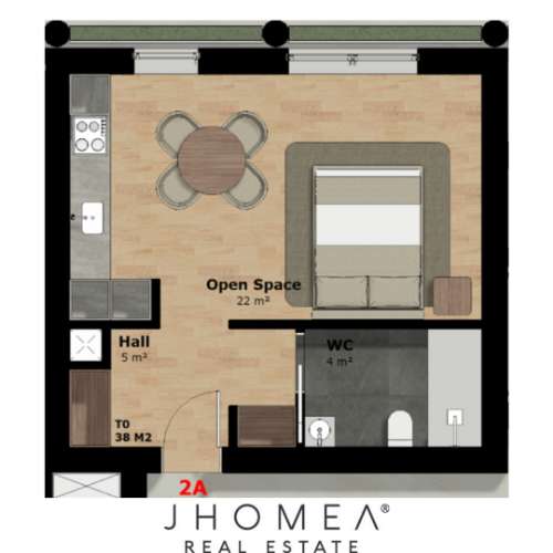 Apartamento T0 | VACIVUS – Rio Tinto, Porto