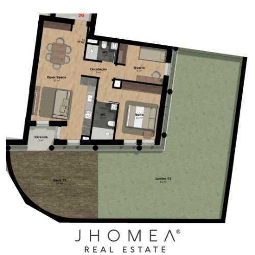 Apartamento T2 | VACIVUS – Rio Tinto, Porto