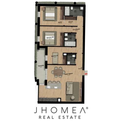 Apartamento T3 | VACIVUS – Rio Tinto, Porto