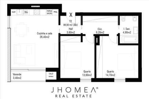 Último Apartamento T2 Novo | ESSENCE - Aradas, Aveiro