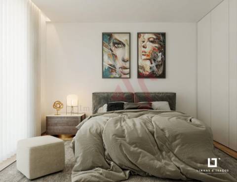 Apartamento T3 no "Empreendimento Santa Marinha" em Gaia, Porto.