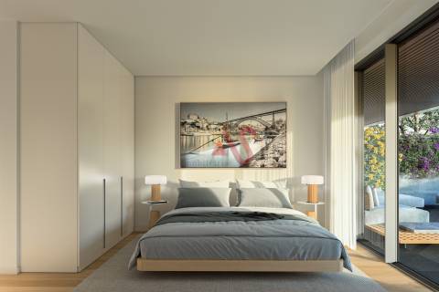 Apartamento T3 no Empreendimento Marina Douro, em Vila Nova de Gaia