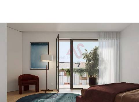 Apartamento T3 no Empreendimento Ferreira de Castro Flats em Bonfim, Porto